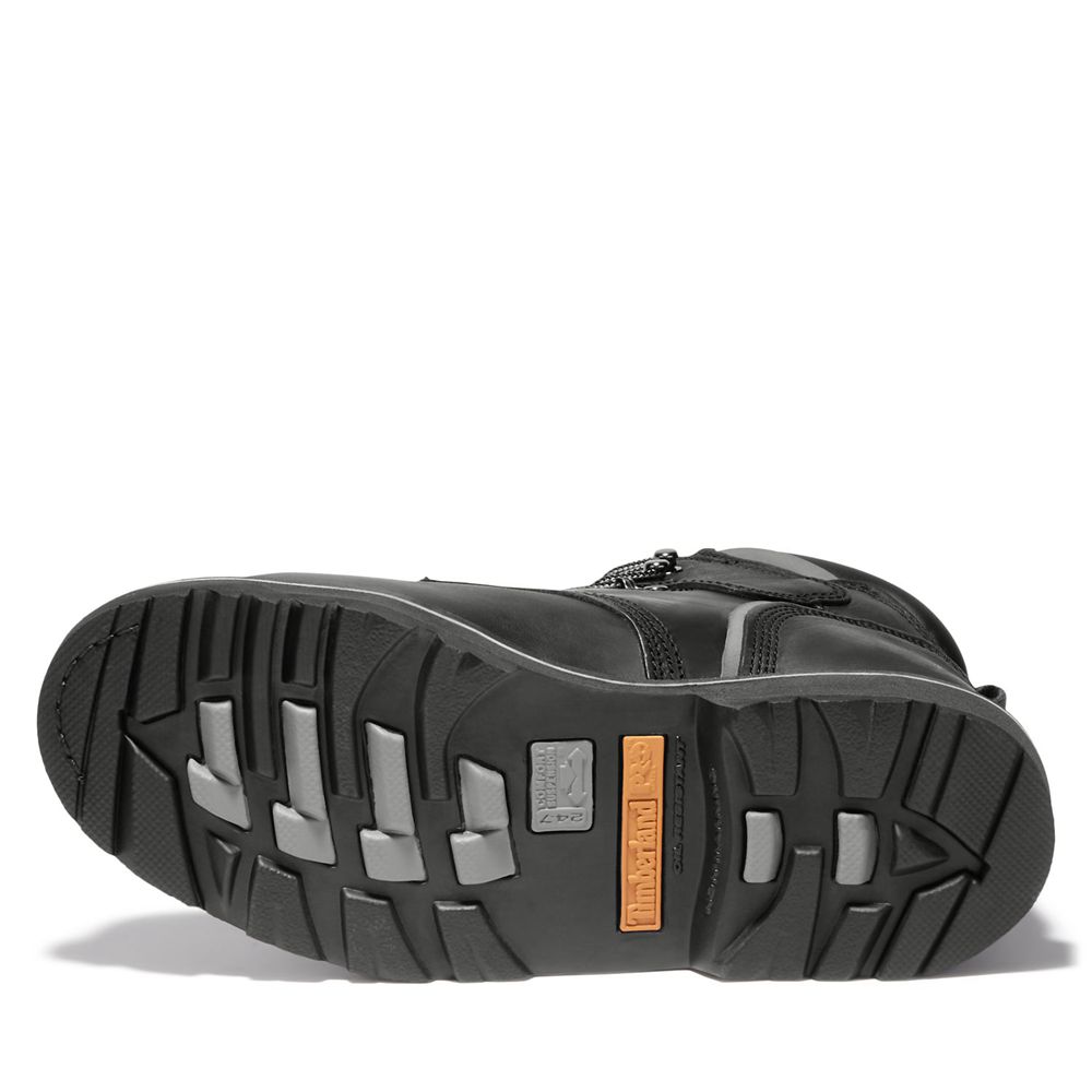 Botas de Trabajo Masculino - Timberland Pro® Pit Boss 6\" Steel Toe - PIMLW8054 - Pretas